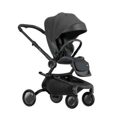 Mima Creo Çift Yönlü Kompakt Katlanabilir Bebek Arabası Black - 3