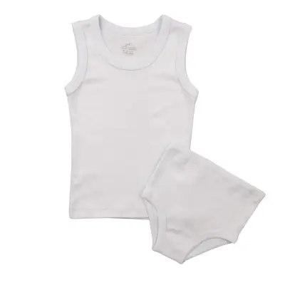 Mini Damla Çamaşır Takımı Askılı Mavi 