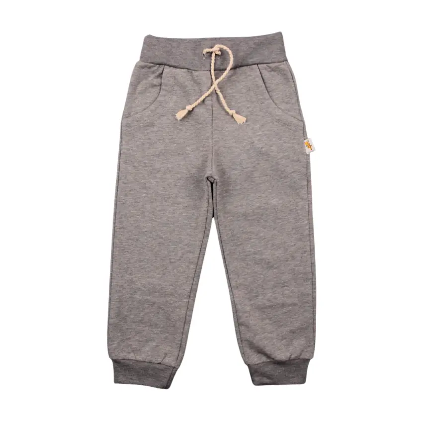 Mini Damla Pantolon Gri Melanj - 3