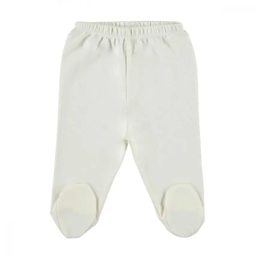 Mini Damla Pantolon Patikli Kaşkorse Ekru - 1