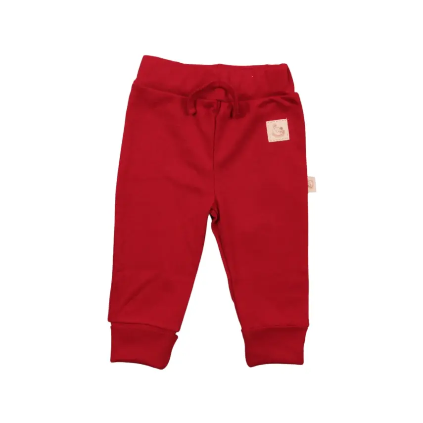 Mini Damla Pantolon Patiksiz Armalı Kırmızı - 2