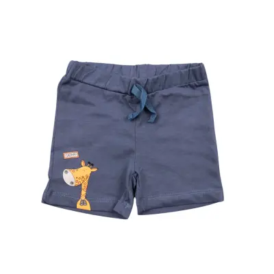 Mini Damla Şort Safari İndigo 