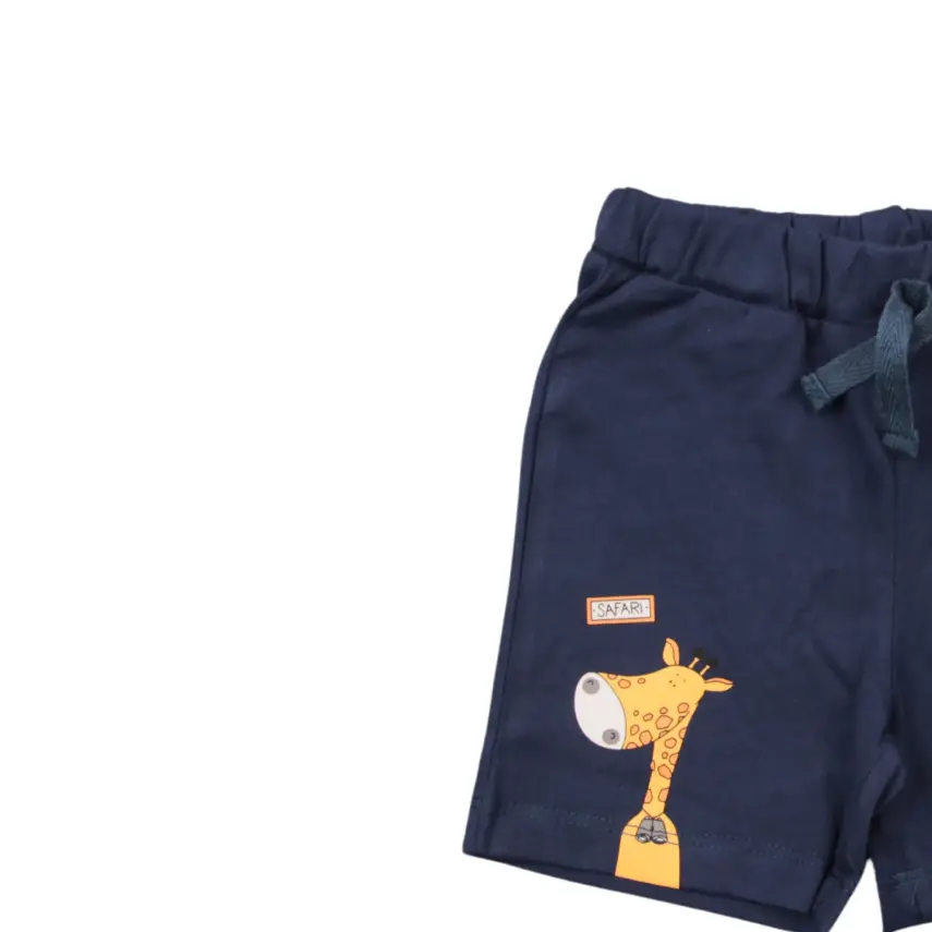 Mini Damla Şort Safari Lacivert - 2