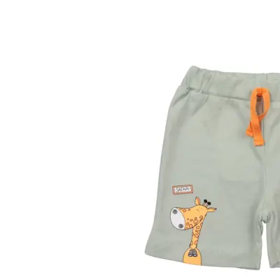 Mini Damla Şort Safari Yeşil - 6