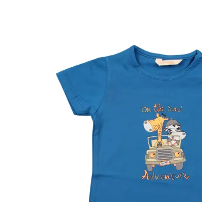 Mini Damla T-Shirt Safari Saks - 2