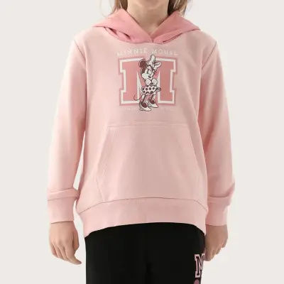 Minnie Mouse Kız Eşofman Takımı Pudra - 2