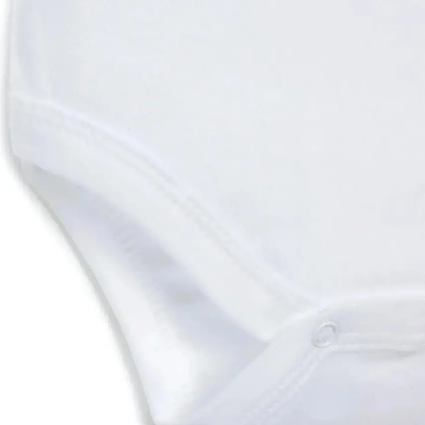 Mixi Baby %100 Pamuklu Çıtçıtlı Kısa Kol Bebek Body 3'lü Set Unisex - 3