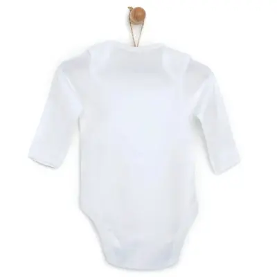 Mixi Baby 5li Beyaz Uzun Kollu Body Seti - 2