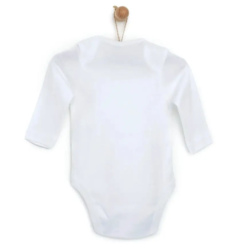 Mixi Baby 5li Beyaz Uzun Kollu Body Seti - 2