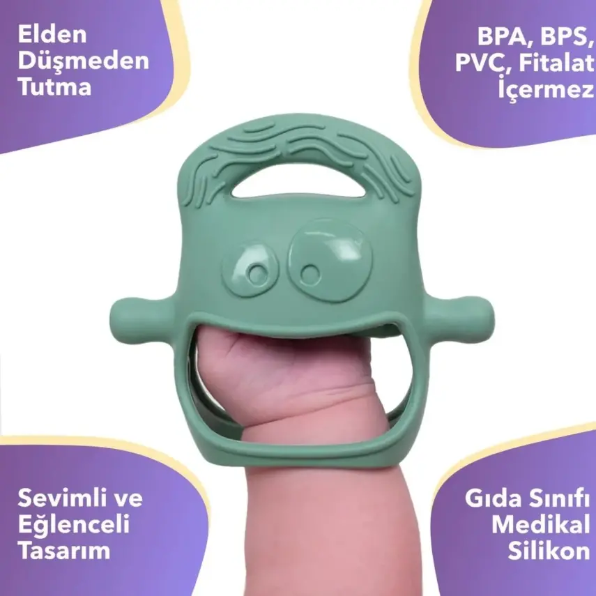 Mochi Diş Kaşıyıcı Lila - 10