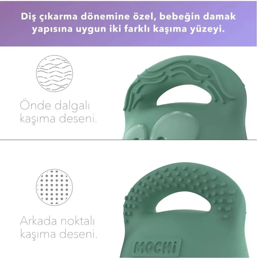 Mochi Diş Kaşıyıcı Yeşil - 4
