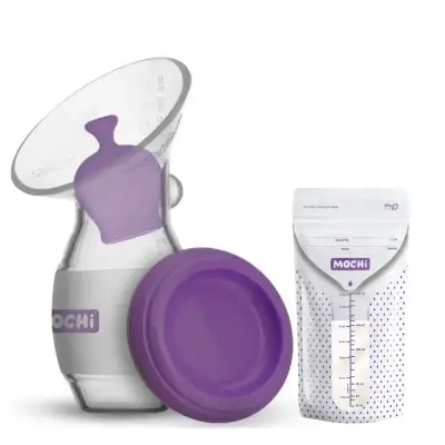 Mochi Manuel Göğüs Pompası+ Süt Saklama Poşeti 50li