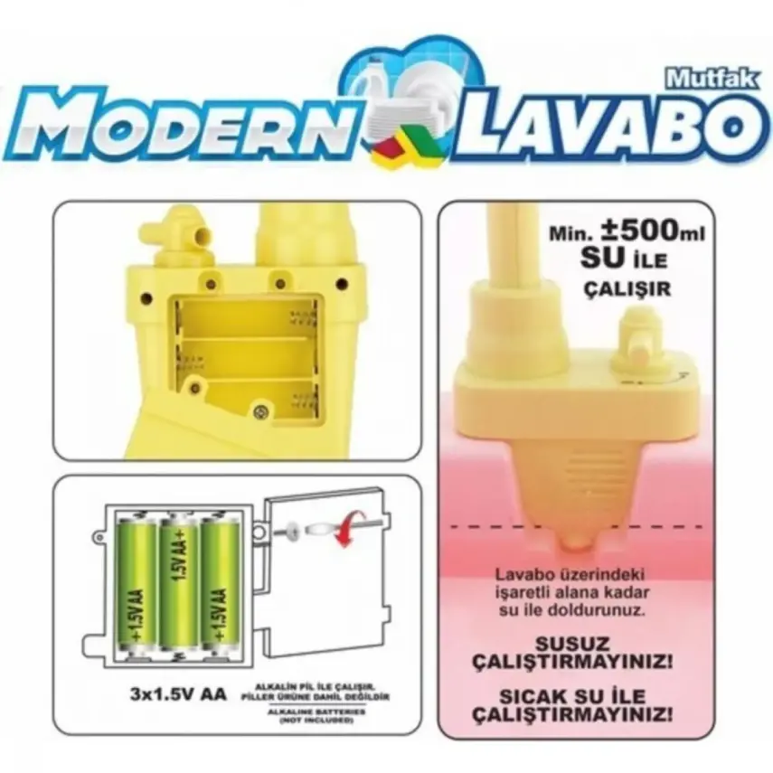 Modern Lavabo Mutfak 25 Parça - 3