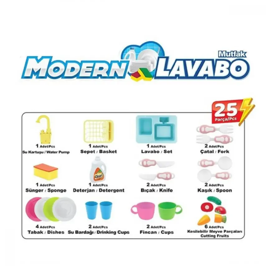 Modern Pilli Lavabo Pembe - 2