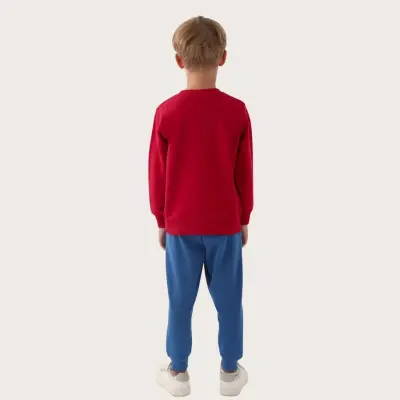 Modern Sonic Erkek Eşofman Takımı Kırmızı - 10