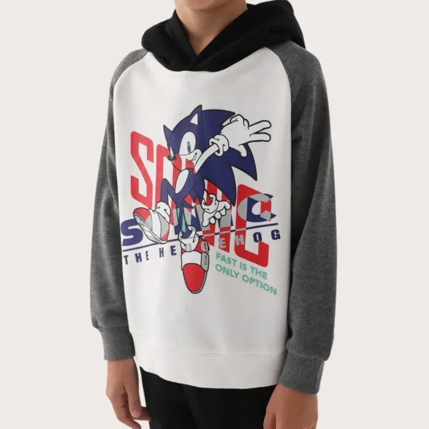 Modern Sonic Erkek Eşofman Takımı Krem - 10