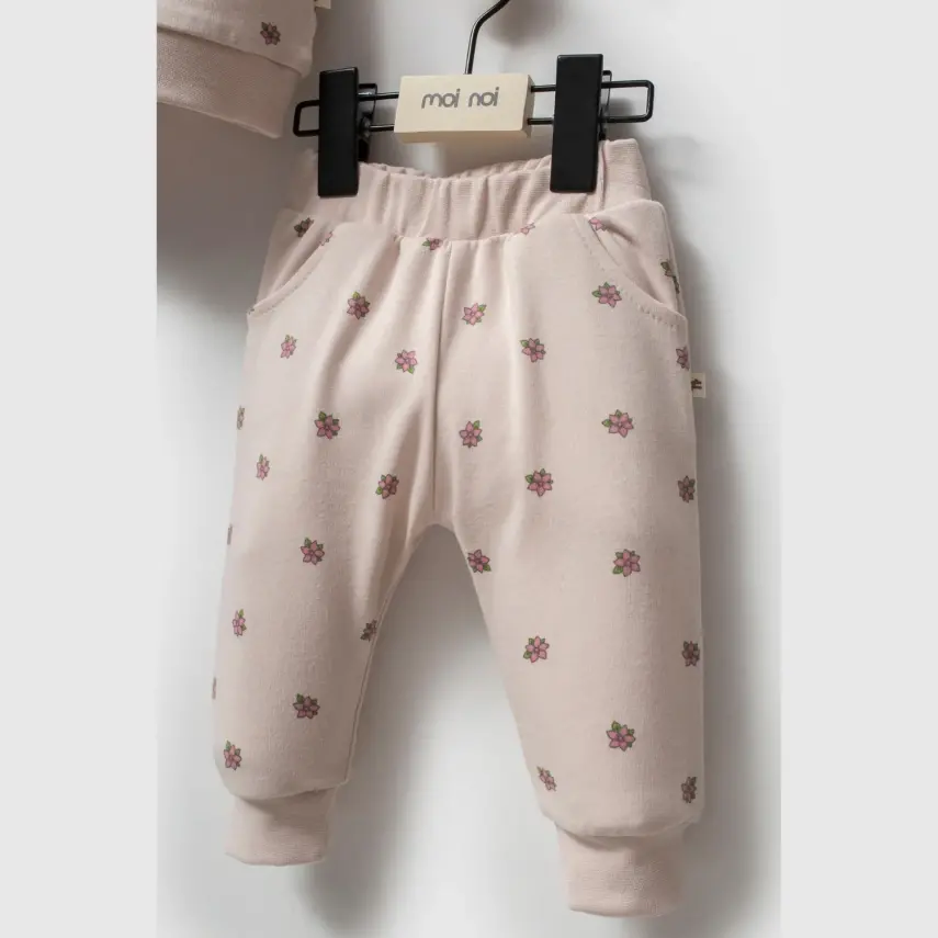 Moi Noi 2li Takım Flowers Mürdüm - 5