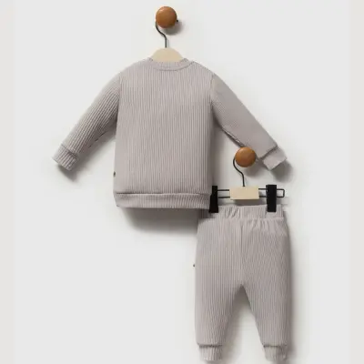 Moi Noi 2li Takım Raporlu Gri - 2