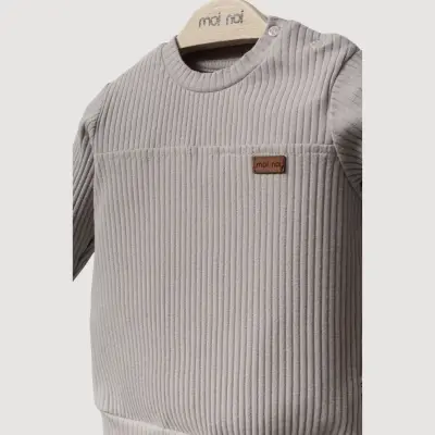 Moi Noi 2li Takım Raporlu Gri - 6