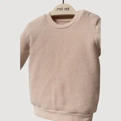 Moi Noi 2li Takım Waffle Bej - 9