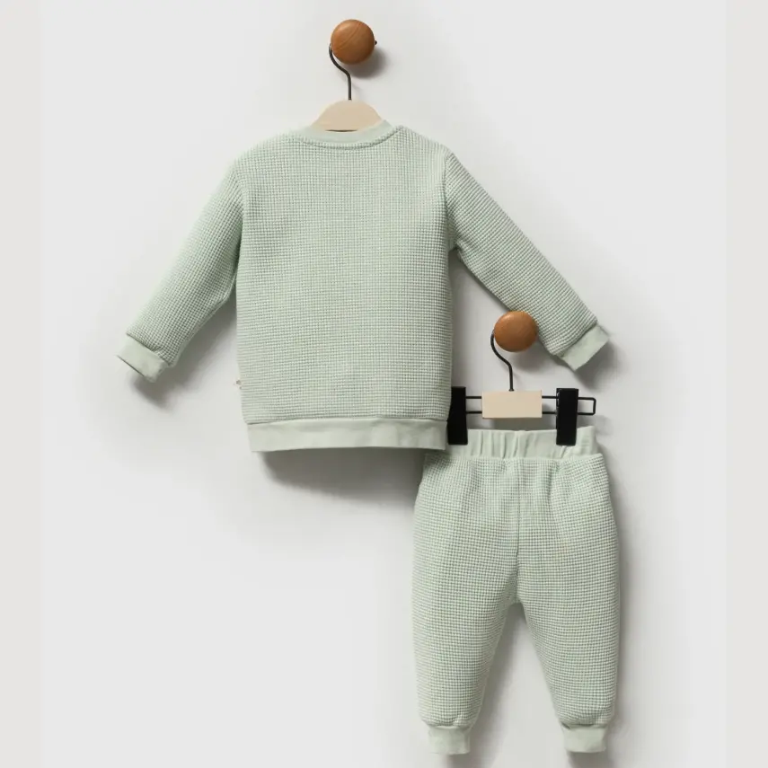 Moi Noi 2li Takım Waffle Mint - 2
