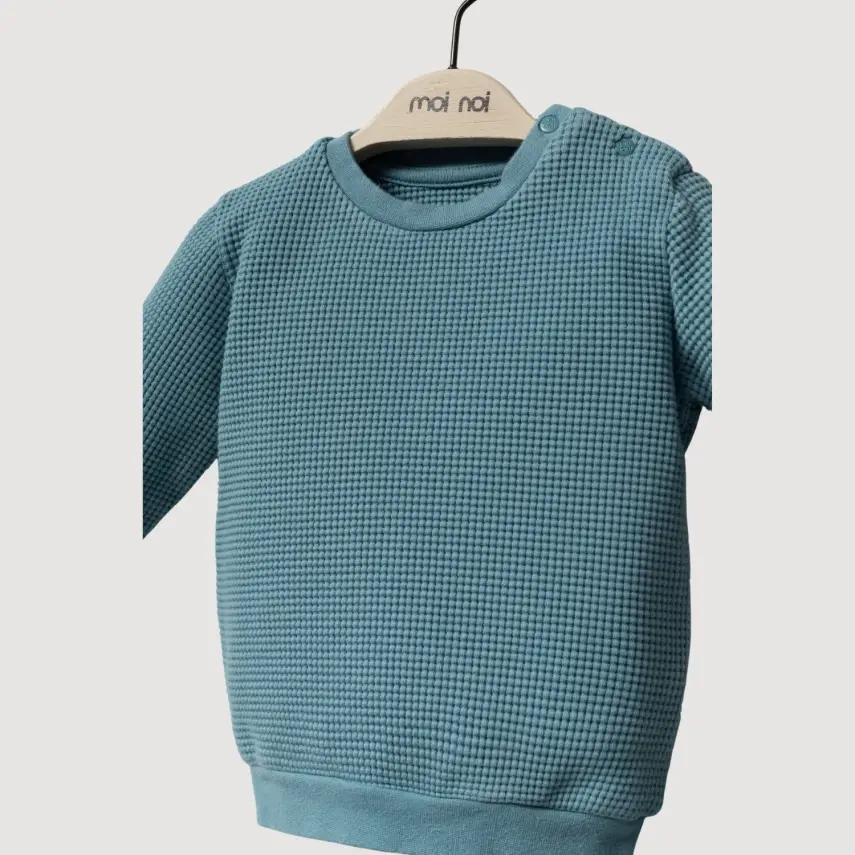 Moi Noi 2li Takım Waffle Petrol - 6