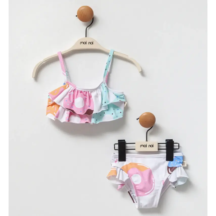 Moi Noi Bebek Bikinisi Beyaz - 4