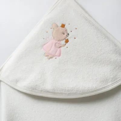 Moi Noi Bebek Bornoz Takımı Mouse Unisex - 3