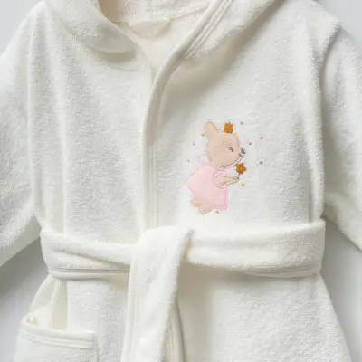 Moi Noi Bebek Bornoz Takımı Mouse Unisex - 2