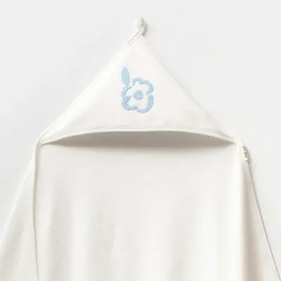 Moi Noi Bebek Havlu Mavi Unisex - 2