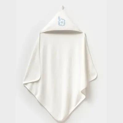 Moi Noi Bebek Havlu Mavi Unisex