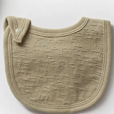 Moi Noi Bebek Önlük 2Li Haki Unisex - 3