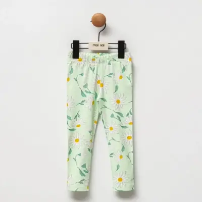 Moi Noi Bebek Taytı Baskılı Mint - Papatya - 3