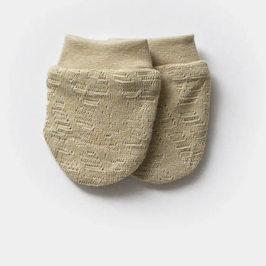 Moi Noi Bebek Yenidoğan Eldiven 2Li Haki Unisex - 2