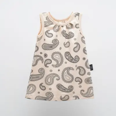 Moi Noi Elbise Desenli Bej - 2