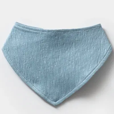 Moi Noi Erkek Bebek Fular Önlük 2Li Mavi - 2