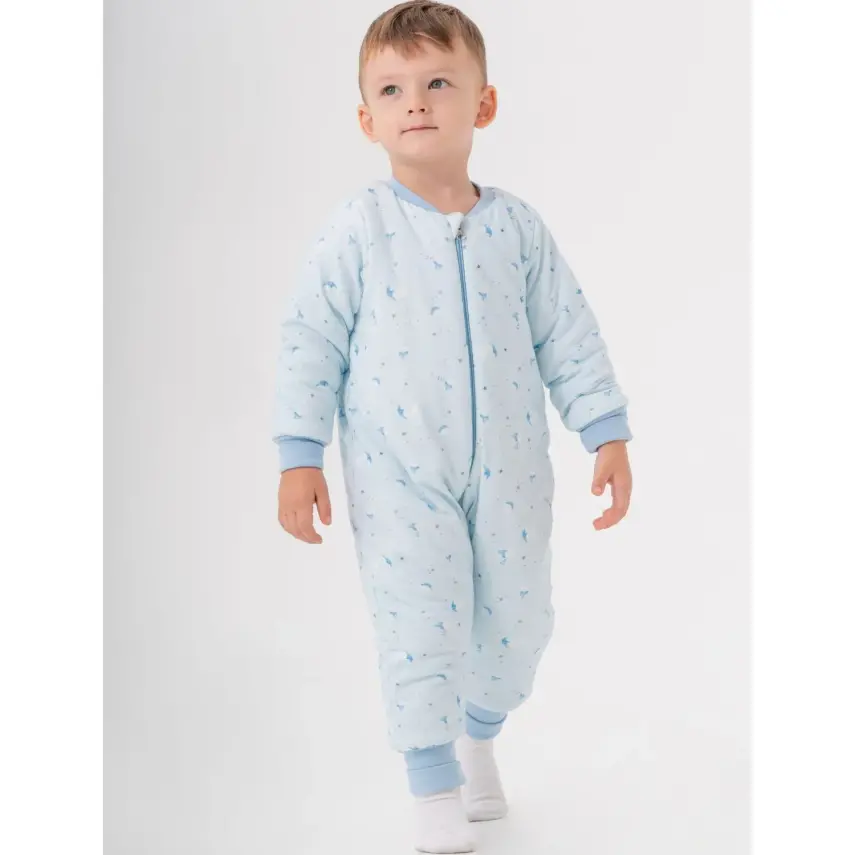 Moi Noi Fermuarlı Uzun Kollu Kışlık Bebek Çocuk Uyku Tulumu Aydede 2,5 Tog - 20