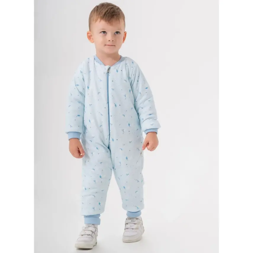 Moi Noi Fermuarlı Uzun Kollu Kışlık Bebek Çocuk Uyku Tulumu Aydede 2,5 Tog - 13