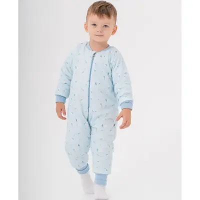Moi Noi Fermuarlı Uzun Kollu Kışlık Bebek Çocuk Uyku Tulumu Aydede 2,5 Tog 