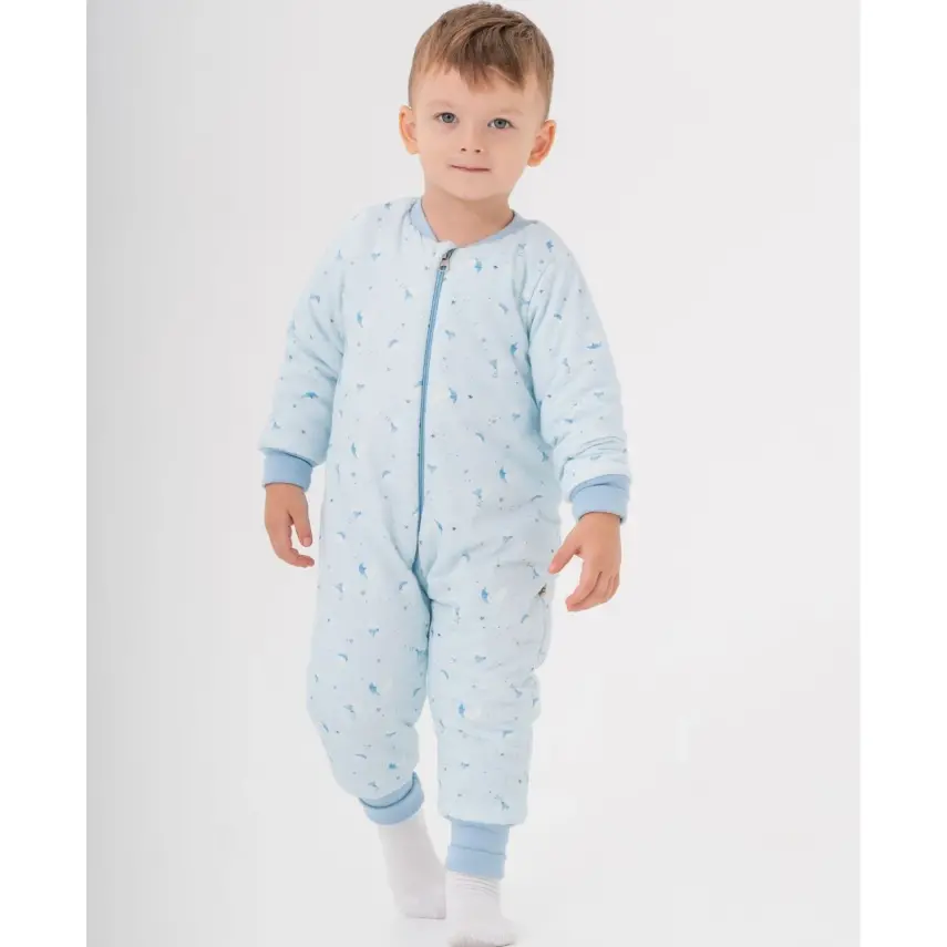 Moi Noi Fermuarlı Uzun Kollu Kışlık Bebek Çocuk Uyku Tulumu Aydede 2,5 Tog - 8