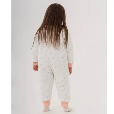 Moi Noi Fermuarlı Uzun Kollu Kışlık Bebek Çocuk Uyku Tulumu Lale 2,5 Tog - 22