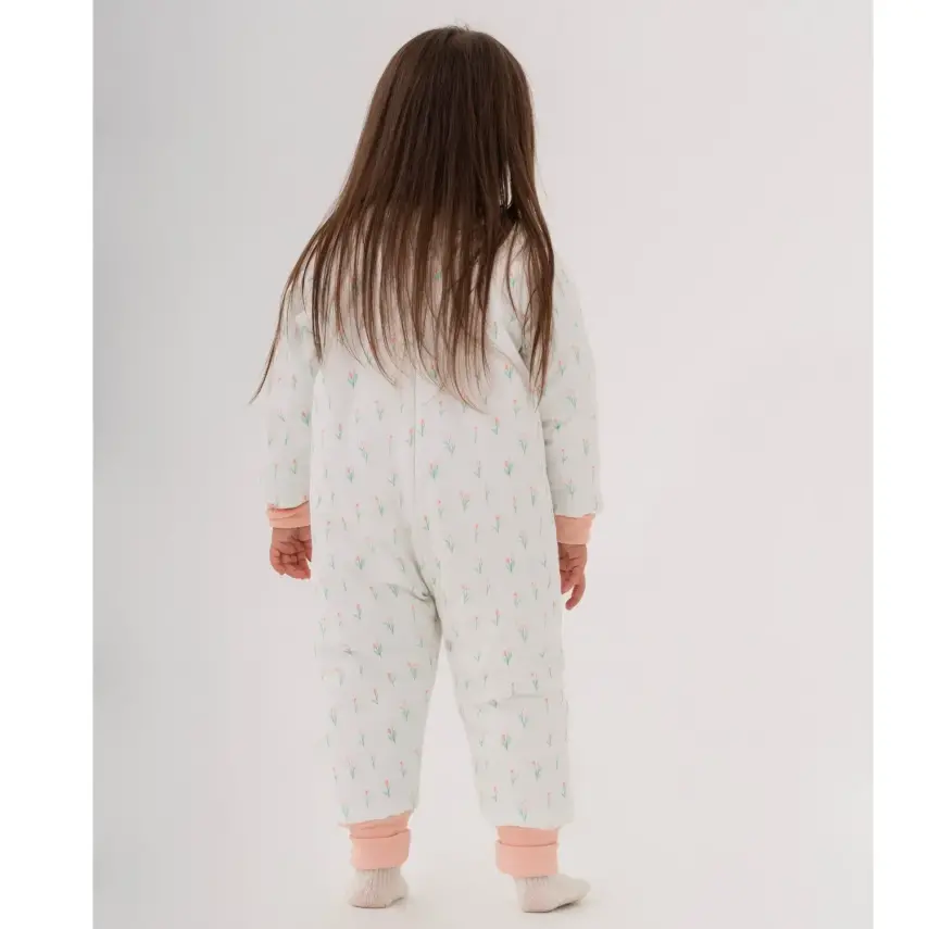 Moi Noi Fermuarlı Uzun Kollu Kışlık Bebek Çocuk Uyku Tulumu Lale 2,5 Tog - 22