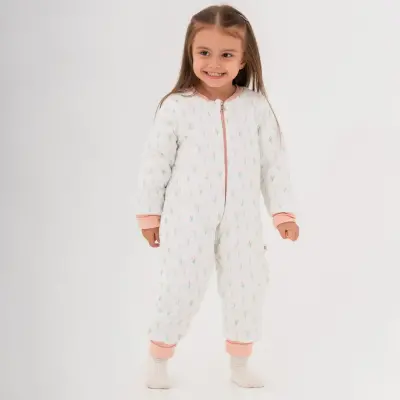 Moi Noi Fermuarlı Uzun Kollu Kışlık Bebek Çocuk Uyku Tulumu Lale 2,5 Tog - 23
