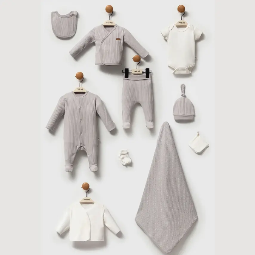 Moi Noi Hastane Çıkışı 10lu Raporlu Gri - 1