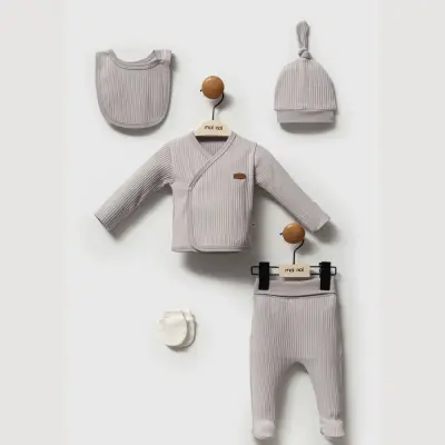 Moi Noi Hastane Çıkışı 5li Raporlu Gri