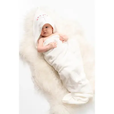 Moi Noi Havlu Kokina Baskılı Ekru - 2