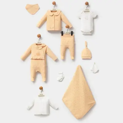 Moi Noi Kız Bebek Hastane Çıkışı 10Lu Sonbahar