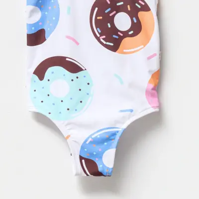 Moi Noi Kız Bebek Mayo Fırfırlı Beyaz - 3