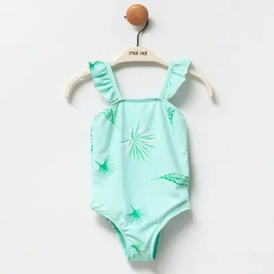 Moi Noi Kız Bebek Mayo Fırfırlı Mint 