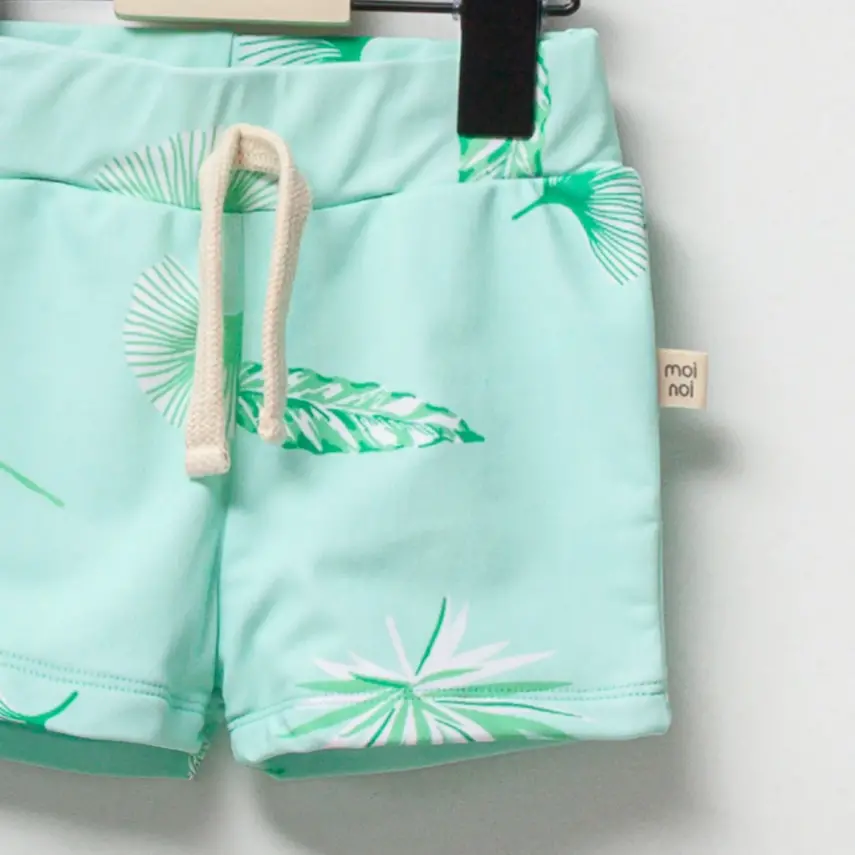 Moi Noi Kız Bebek Mayo Şort Desenli Mint - 6